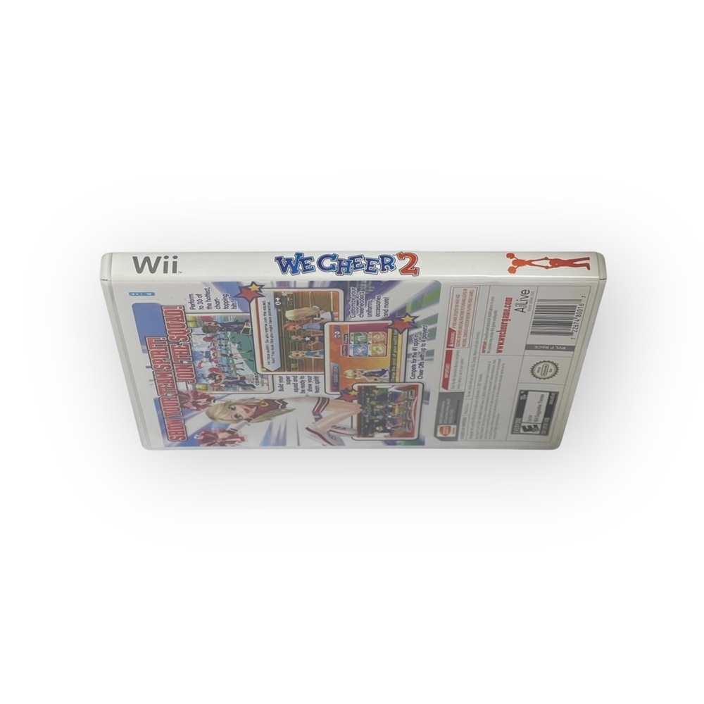 Nintendo Wii 🜸 We Cheer 2 Game 🜸 Original Case 🜸 Instruction Booklet 🜸 Test - Picture 6 of 14